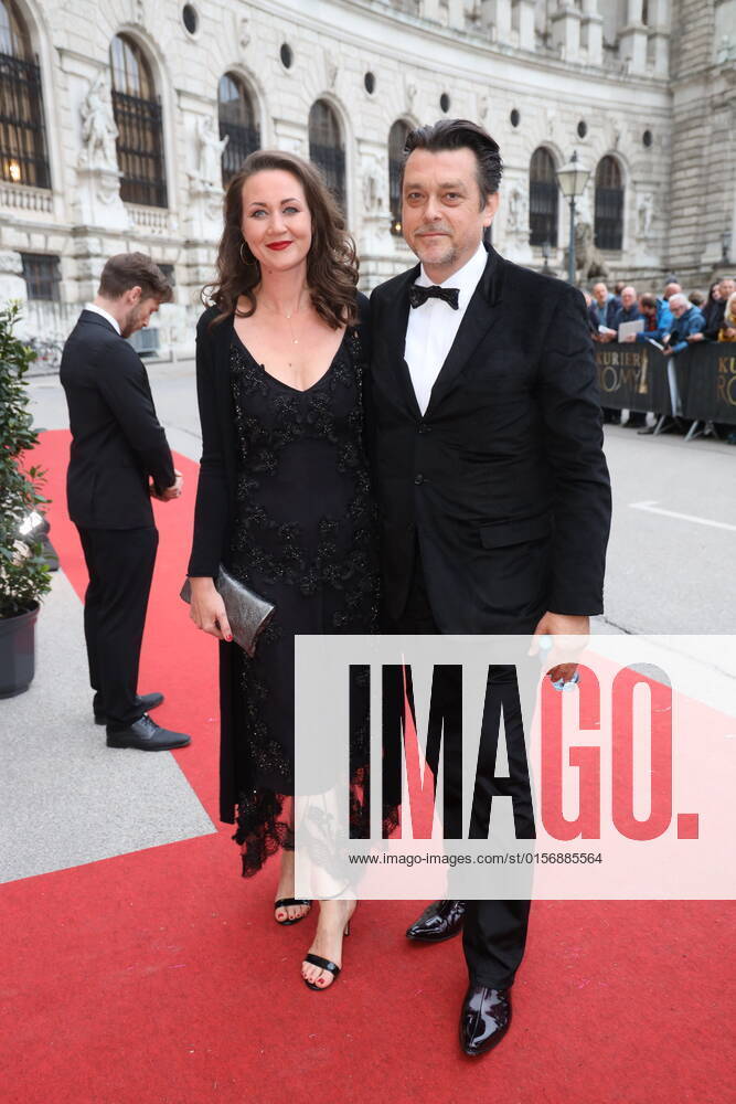 Romy Gala 2022 Vienna, 23 04 2022 Hary PRINZ with wife