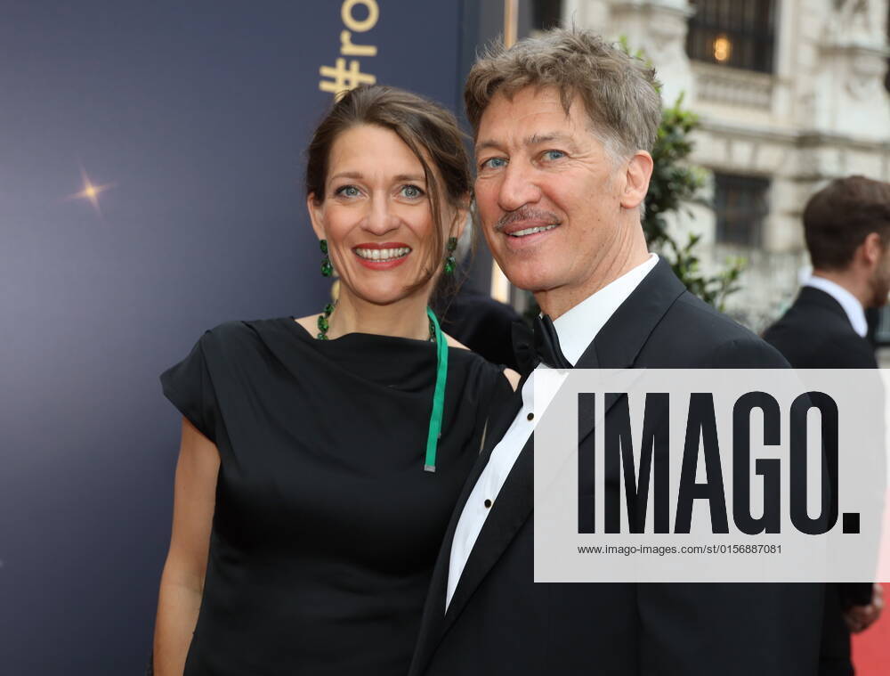 Romy Gala 2022 Vienna, 23 04 2022 Tobias MORETTI with wife Julia