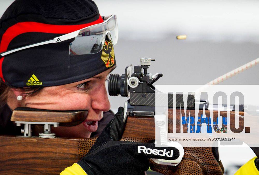 , Biathlon- und Langlaufzentrum Laura , 7,5-Kilometer-Sprint der Frauen im Bild: Andrea Henkel (Deutschland)