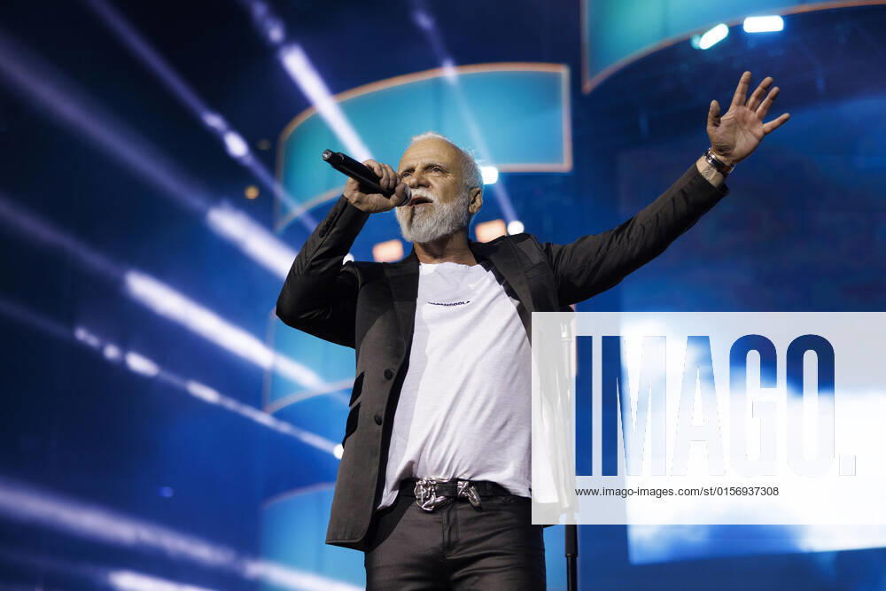 Singer Nino de Angelo at the big Schlagerfest XXL in the Lanxess Arena Cologne, 23 04 2022 NRW Germany