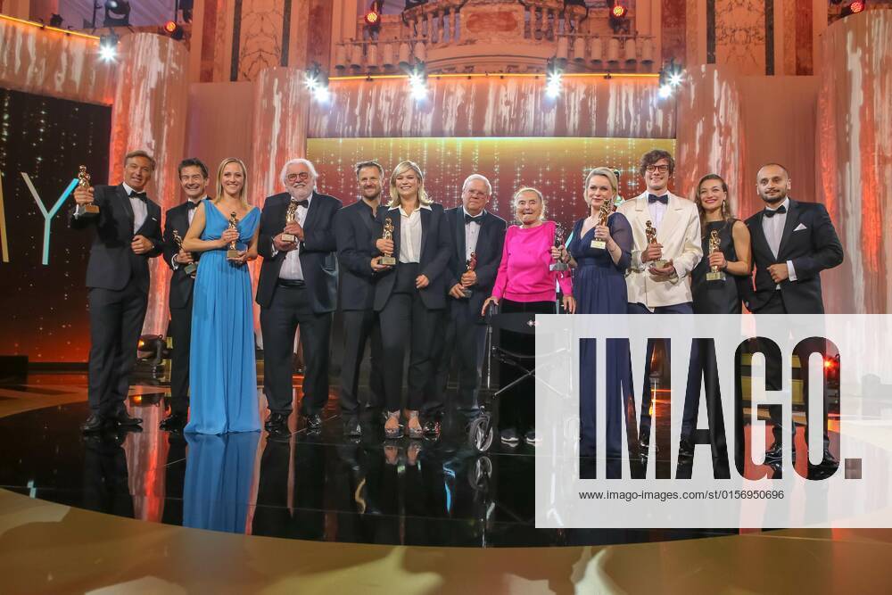 Vienna Hofburg, ROMY Film u TV Prize, Gala award ceremony of the television prize of ORF u KURIER in the picture All award winners, mood u overview, ROMY Film u TV Prize