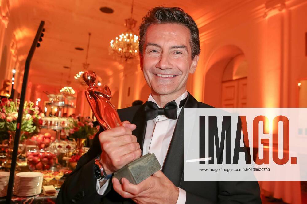 Vienna Hofburg, ROMY Film u TV Prize, Gala award ceremony of the television prize of ORF u KURIER in the picture Roland Weißmann ORF Director General, with d Award, ROMY Film u TV Prize