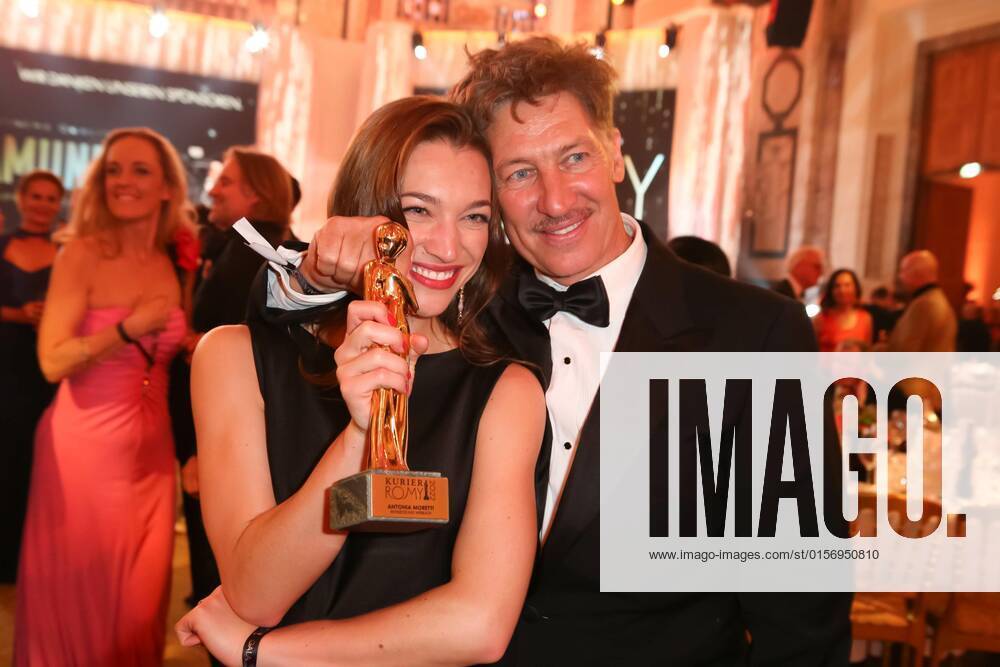 Vienna Hofburg, ROMY Film u TV Award, Gala award ceremony of the television award of ORF u KURIER in the picture Antonia Moretti, Tobias Moretti, with d Award, ROMY Film u TV Award