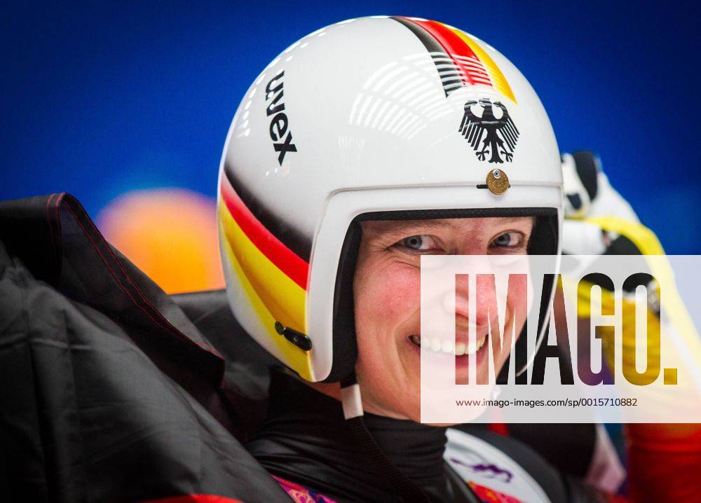 , Krasnaja Poljana , Sanki Sliding Center , Rodeln , Einzel der Frauen im Bild: Tatjana Hüfner (Deutschland)