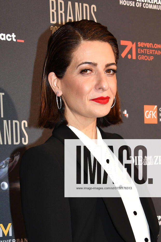 Linda Zervakis at the gala for the Best Brands Awards on 26 04 2022 at the Hotel Bayerischer Hof in Munich Best Brands Awards ceremony 2022 in Munich