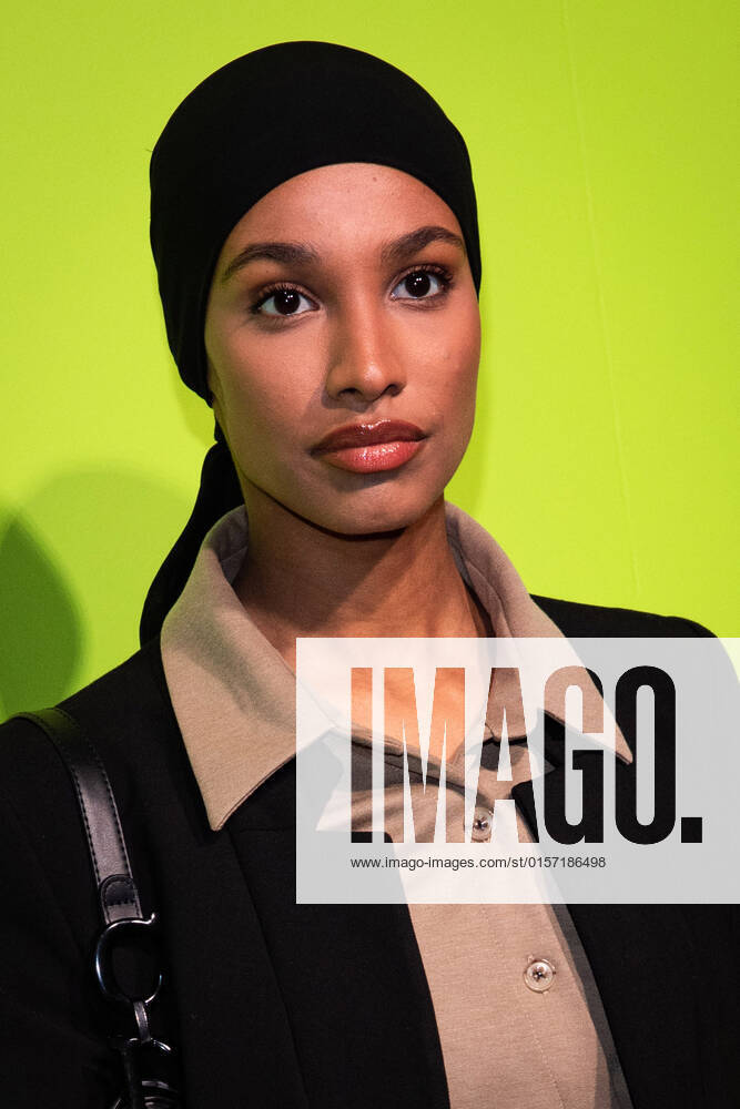 International Woolmark Prize 2022 London, UK. Ikram Abdi Omar at the Photocall at the International Woolmark Prize 2022 FINAL in London on 26th April 2022. LMK405-S260422LSAN-001
