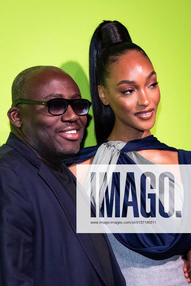 International Woolmark Prize 2022 London, UK. Jourdan Dunn and Editor-In-Chief of British Vogue Edward Enninful at the Photocall at the International Woolmark Prize 2022 FINAL in London on 26th April 2022. LMK405-S260422LSAN-001