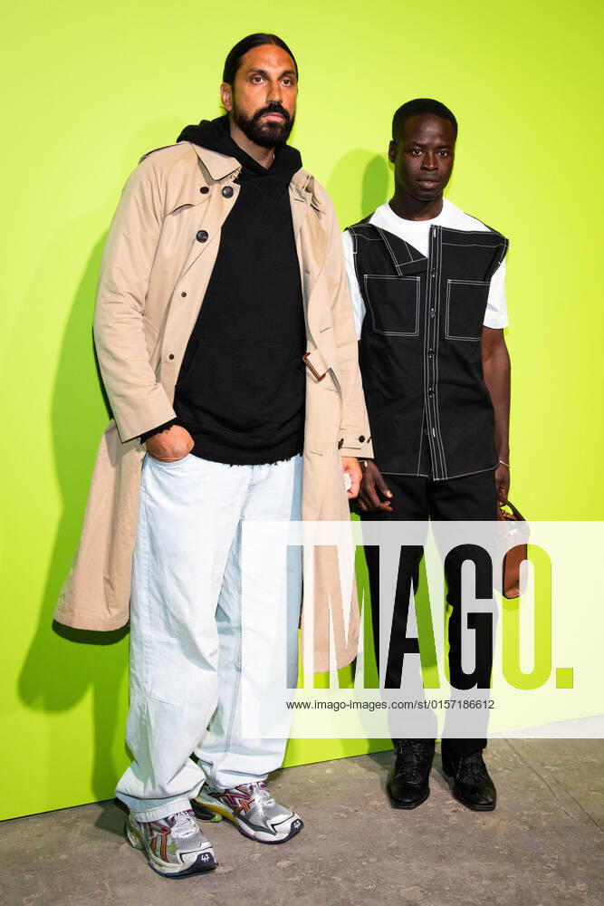 International Woolmark Prize 2022 London, UK. Ben Gorham and Ib Kamara at the Photocall at the International Woolmark Prize 2022 FINAL in London on 26th April 2022. LMK405-S260422LSAN-001