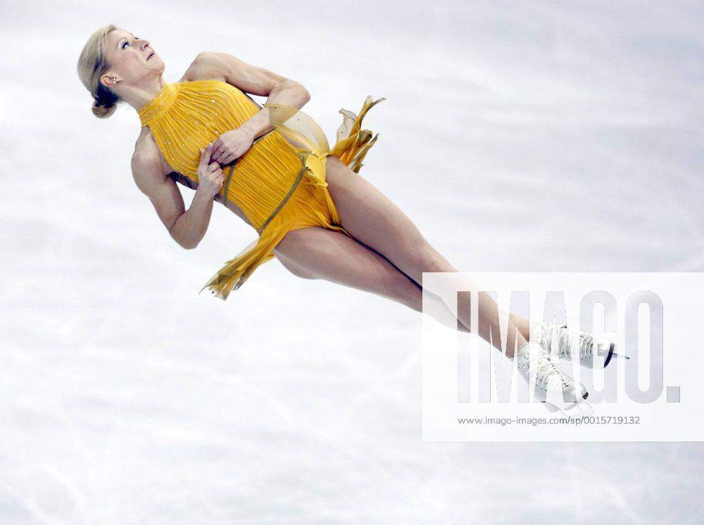 Feb. 12, 2014 - Sochi, RUS - Russia s Tatiana Volosozhar and Maxim Trankov perform in the pairs free skate during the Winter Olympics at the Iceberg Skating Palace in Sochi, Russia, on Wednesday, Feb. 12, 2014. Pairs Figure Skating - ZUMAm67