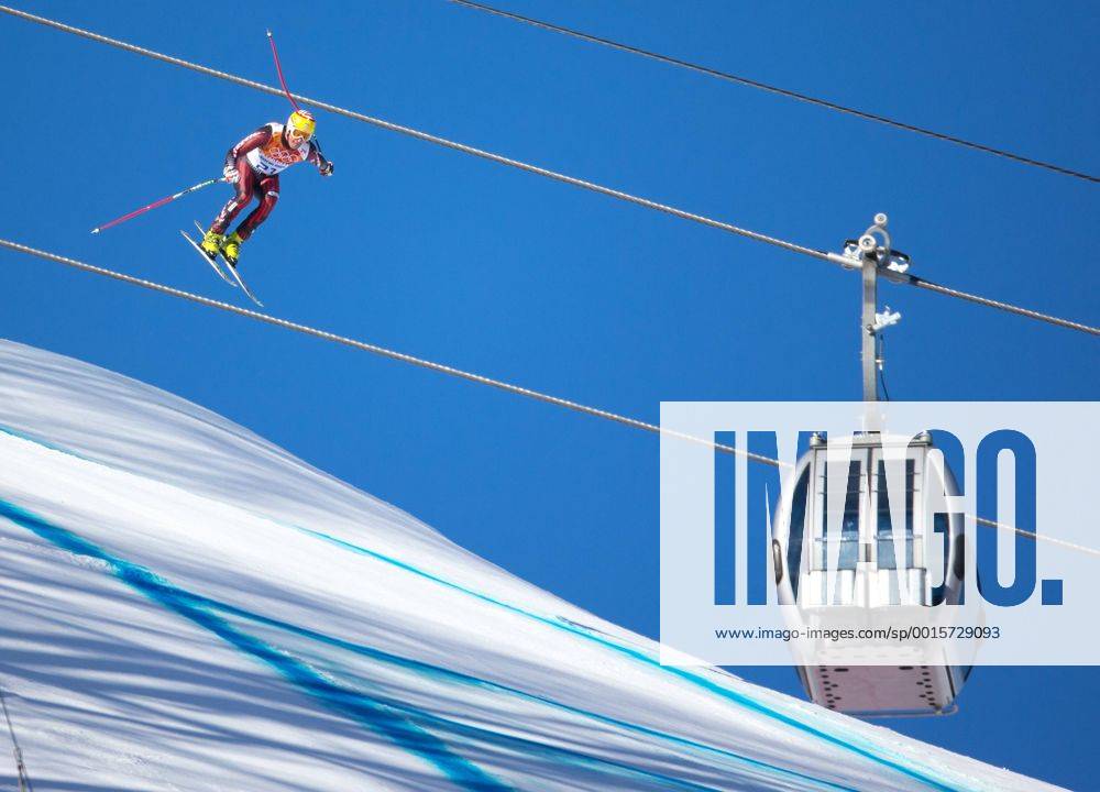 Rosa Khutor Alpine Center, Krasnaya Polyana, RUS, Sochi Sotschi 2014, Super- Kombination, Herren, Abfahrt, im Bild Ivica Kostelic (CRO) Ivica Kostelic of Croatia in action during the Downhill of the mens Super Combined of the Olympic Winter Games Sochi Sotschi 2014 at the Rosa Khutor Alpine Center in Krasnaya Polyana, Russia on 2014 02 14. , EP_gro E