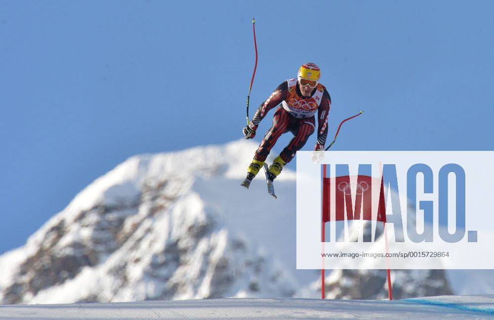 Croatia s Ivica Kostelic competes in the men s super combined at the Sochi 2014 Winter Olympics on February 14, 2014 in Krasnaya Polyana, Russia. Kostelic went on to win the silver medal. OLY20140214317