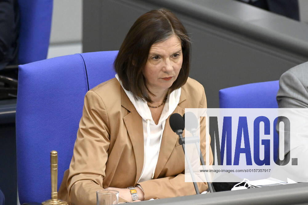 Katrin Göring Eckardt at the 31 session of the German Bundestag in the Reichstag building Berlin, 28 04 2022 Foto:xF.xFuturexImage