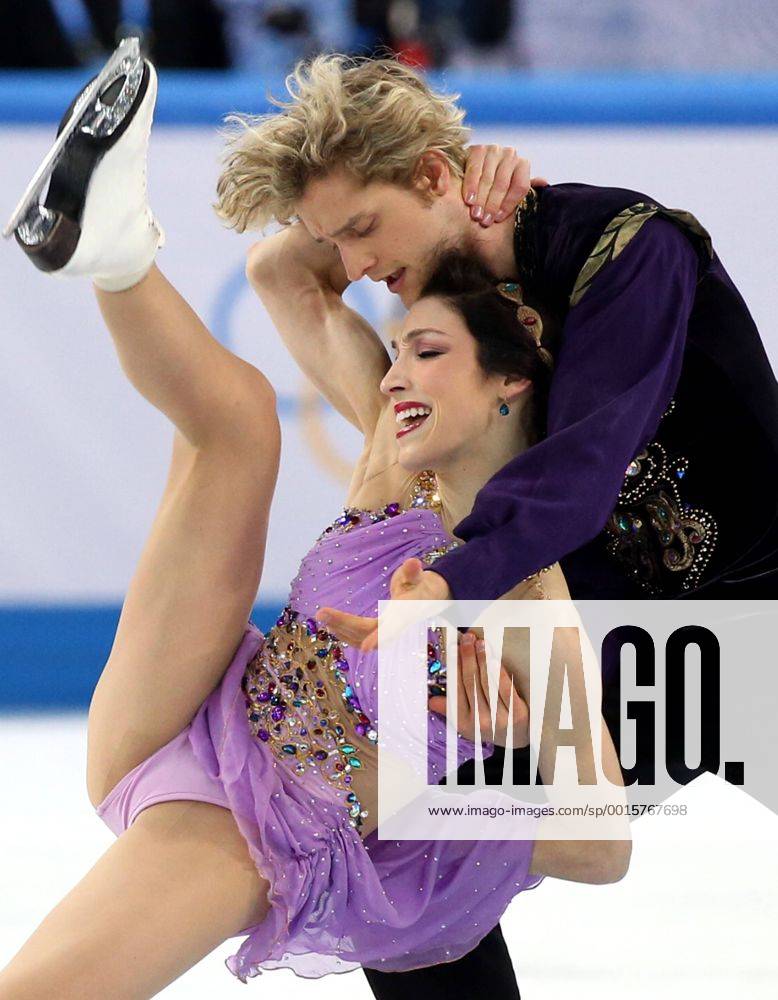 U.S. duo Meryl Davis and Charlie White perform during the figure skating: ice dance free dance event during the Sochi Winter Olympics on February 17, 2014. The duo won the gold medal. OLY20140217532