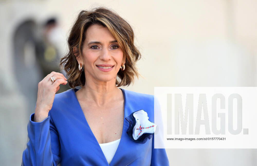 Italian actress Teresa Saponangelo arrives to the presentation of the David di Donatello Award 2022 at the Quirinale Palace in Rome, Italy, 02 May 2022. The David di Donatello award is a film prize presented annually to honor the best of Italian and foreign motion picture productions.ANSA ETTORE FERRARI Rome Italy - ZUMAa110 20220502_zaf_a110_009
