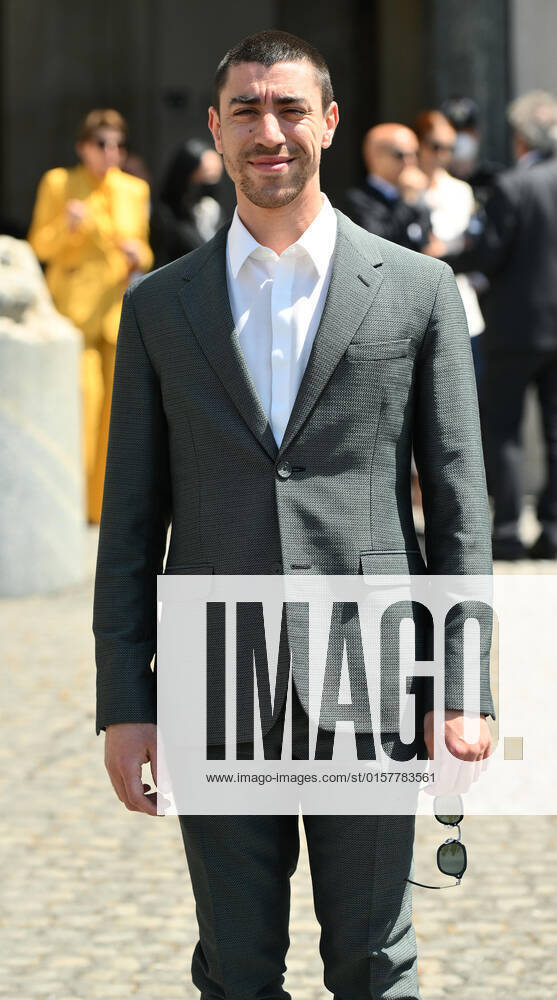 Italian actor Eduardo Scarpetta leaves after the presentation of the David di Donatello Award 2022 at the Quirinale Palace in Rome, Italy, 02 May 2022. The David di Donatello award is a film prize presented annually to honor the best of Italian and foreign motion picture productions.ANSA ETTORE FERRARI ROME - ZUMAa110 20220502_zaf_a110_045