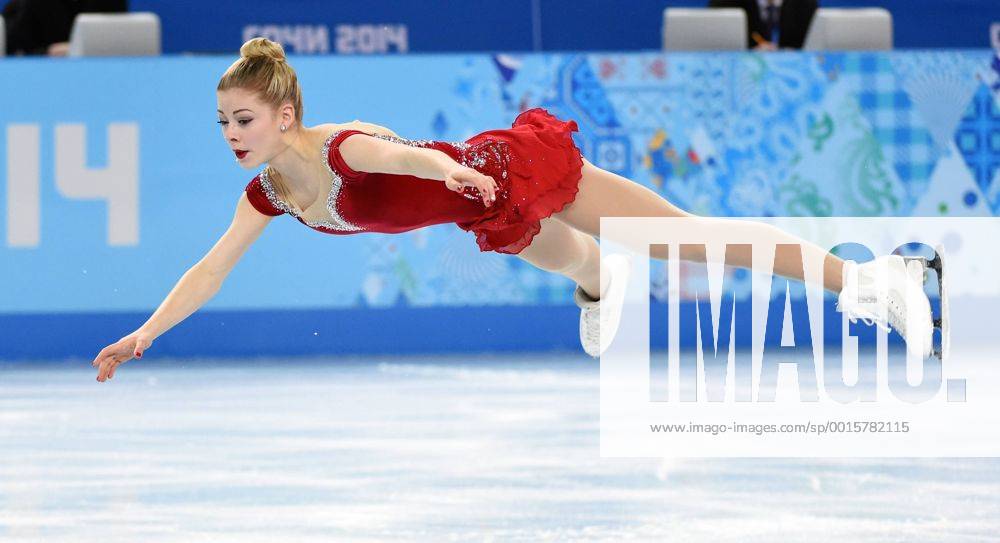 United States Gracie Gold performs during the figure skating ladies short program at the Sochi 2014 Winter Olympics on February 19, 2014 in Sochi, Russia. OLY20140219705