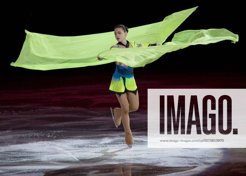 Feb. 22, 2014 - Sochi, Russia - Adelina Stonikova of Russia perform to Obilivion Tango by Astor Piazzolla at the Ice Skating Gala at Iceberg Skating Palace during the Sochi 2014 Winter Olympic in Sochi, Russia. Ice Skating Gala - Sochi 2014 - ZUMAj89