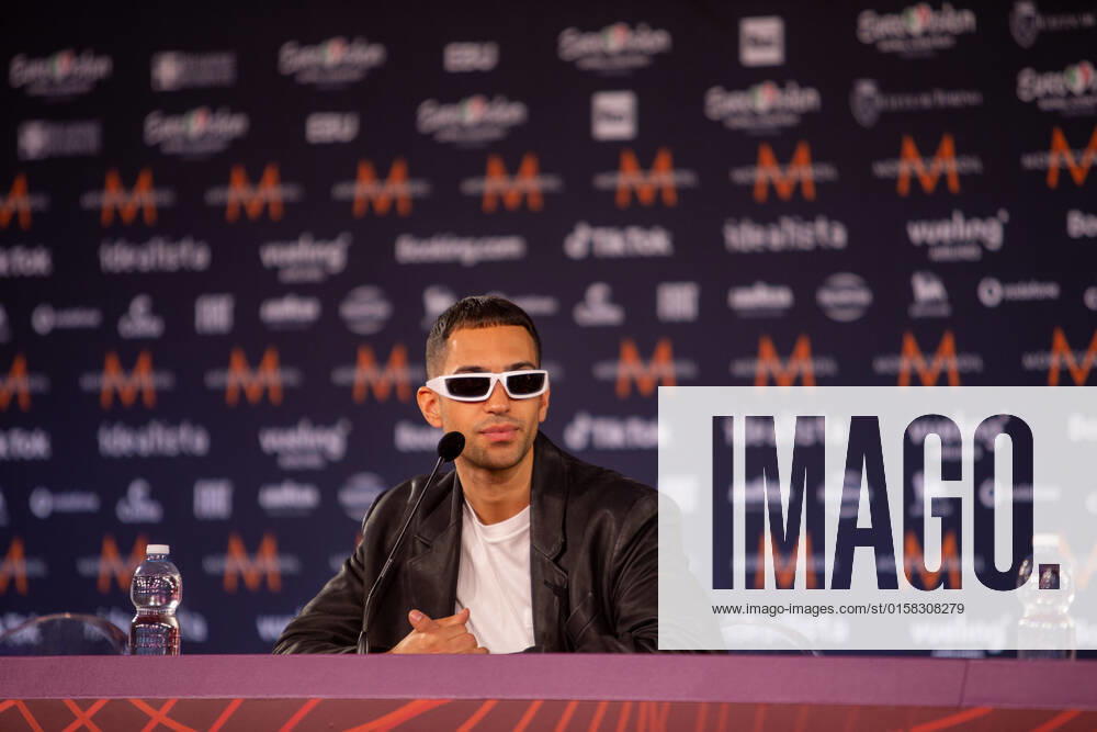 Mahmood Brividi Italy during the Eurovision Song Contest 2022, artists press conference, on 05 May 2022, at Pala Alpitour in Turin, Italy Photo Nderim KACELI