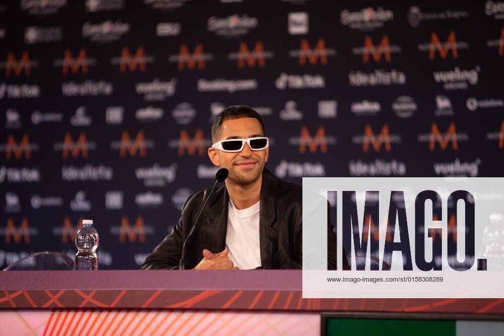 Mahmood Brividi Italy during the Eurovision Song Contest 2022, artists press conference, on 05 May 2022, at Pala Alpitour in Turin, Italy Photo Nderim KACELI