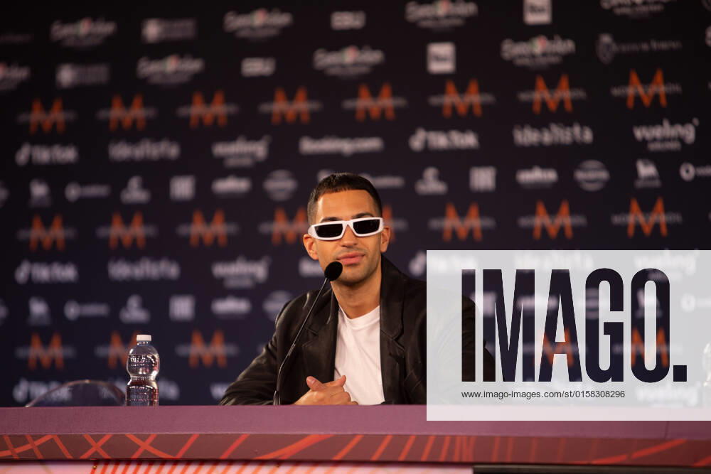 Mahmood Brividi Italy during the Eurovision Song Contest 2022, artists press conference, on 05 May 2022, at Pala Alpitour in Turin, Italy Photo Nderim KACELI