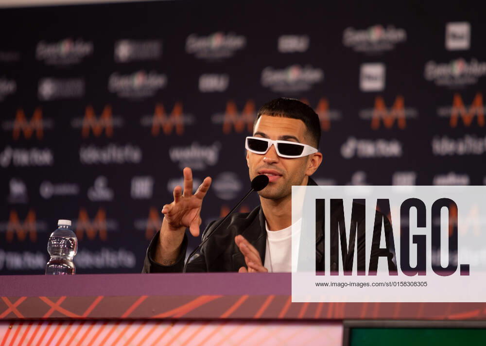Mahmood Brividi Italy during the Eurovision Song Contest 2022, artists press conference, on 05 May 2022, at Pala Alpitour in Turin, Italy Photo Nderim KACELI