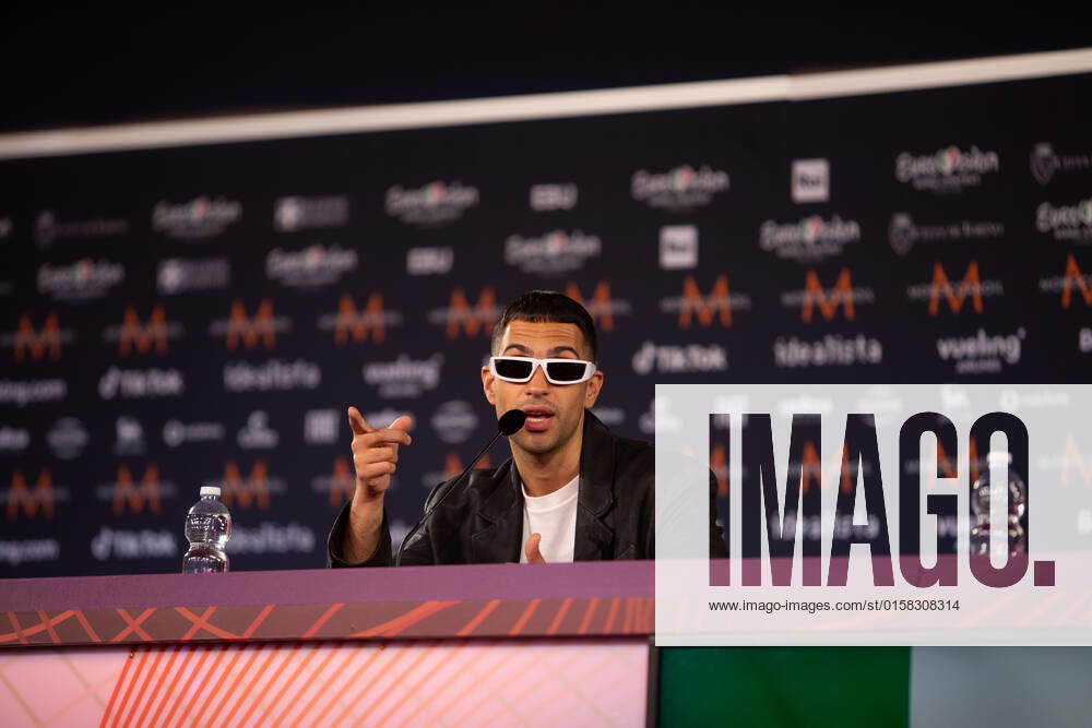 Mahmood Brividi Italy during the Eurovision Song Contest 2022, artists press conference, on 05 May 2022, at Pala Alpitour in Turin, Italy Photo Nderim KACELI