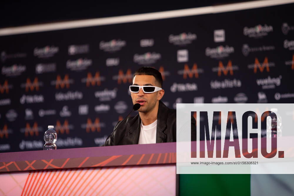 Mahmood Brividi Italy during the Eurovision Song Contest 2022, artists press conference, on 05 May 2022, at Pala Alpitour in Turin, Italy Photo Nderim KACELI