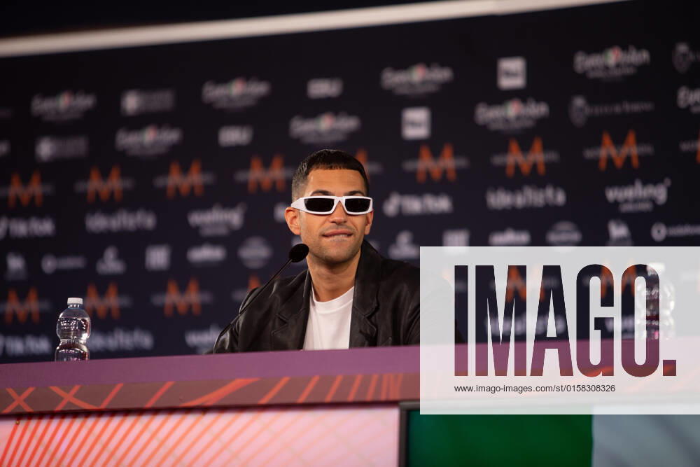 Mahmood Brividi Italy during the Eurovision Song Contest 2022, artists press conference, on 05 May 2022, at Pala Alpitour in Turin, Italy Photo Nderim KACELI