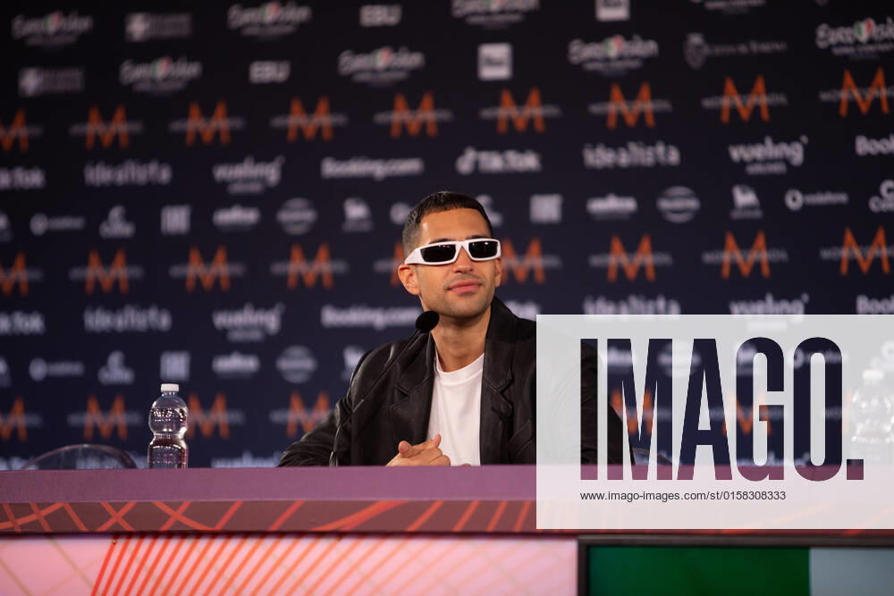 Mahmood Brividi Italy during the Eurovision Song Contest 2022, artists press conference, on 05 May 2022, at Pala Alpitour in Turin, Italy Photo Nderim KACELI