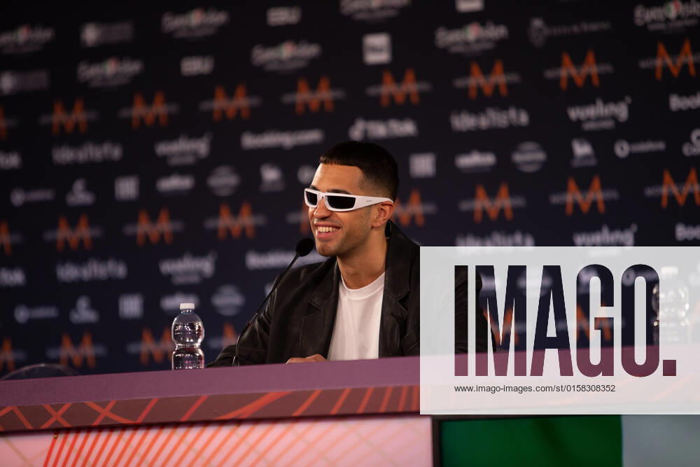 Mahmood Brividi Italy during the Eurovision Song Contest 2022, artists press conference, on 05 May 2022, at Pala Alpitour in Turin, Italy Photo Nderim KACELI