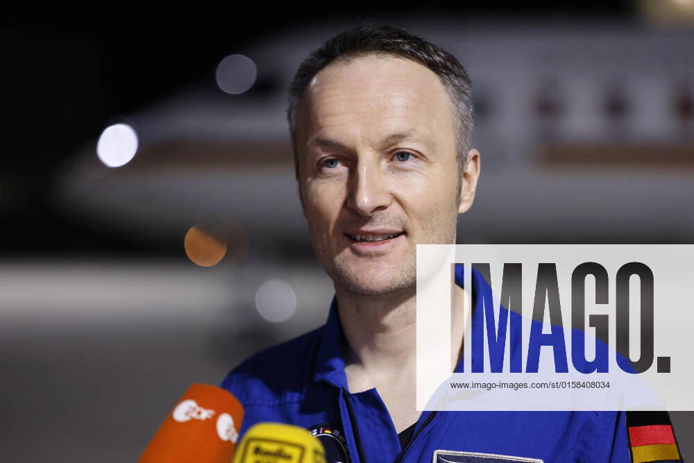 German astronaut Matthias Maurer returns to Germany after his mission on the International Space Station ISS The astronaut of the European Space Agency ESA was the twelfth German in the cosmos Early Saturday morning, his plane landed in the military section of Cologne Bonn Airport Cologne, 07 05 2022 NRW Germany