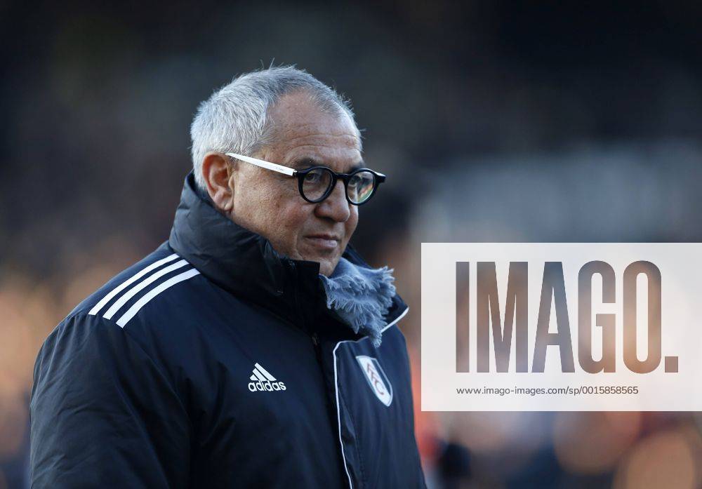 Fulham s Felix Magath looks on dejected at the final whsitle FC Fulham vs Chelsea FC London - Premier League - Craven Cottage - London - England - 01 03 2014 - .
