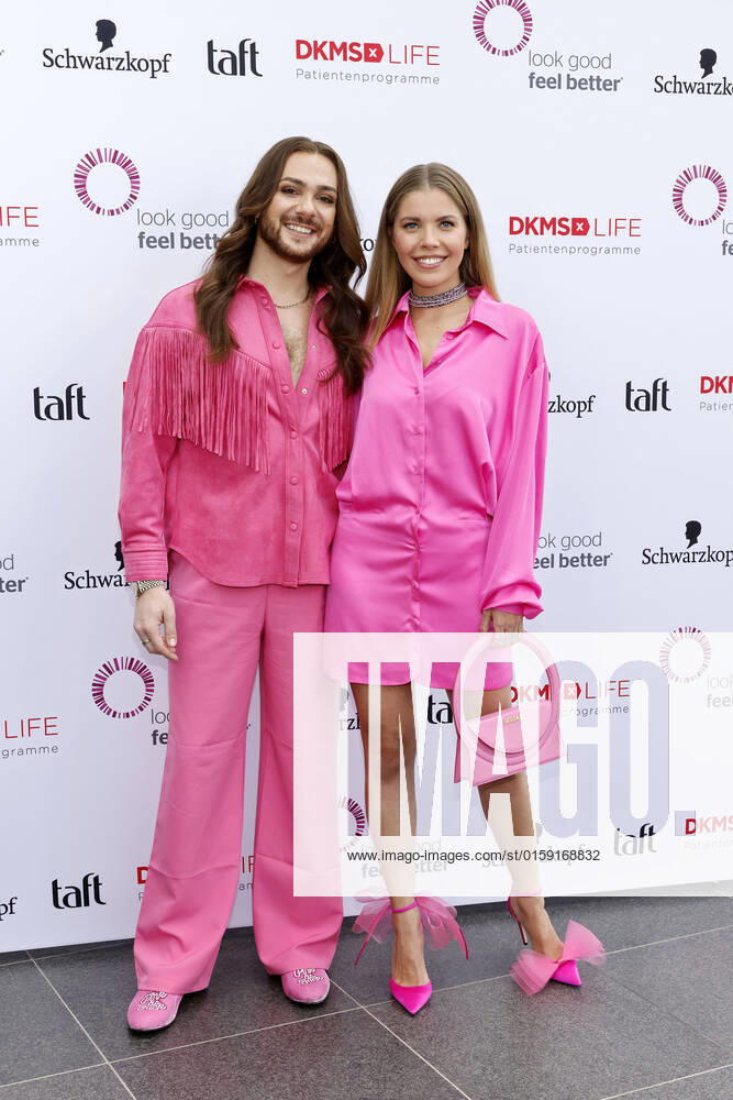Riccardo Simonetti and Victoria Swarovski at the DKMS Life Charity Ladies Lunch at K21 Ständehaus Düsseldorf, 16 05 2022 Foto:xC.xFuturexImage