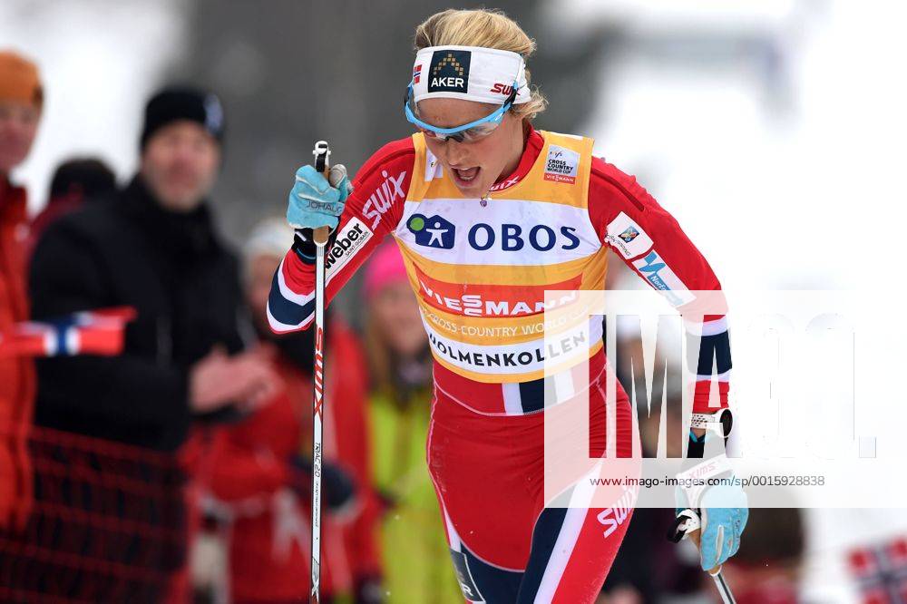 SKI NORDISCH - FIS WC Oslo OSLO,NORWEGEN,09.MAR.14 - SKI NORDISCH, LANGLAUF - FIS Weltcup, Holmenkollen, 30km der Damen, klassisch. Bild zeigt Therese Johaug (NOR).