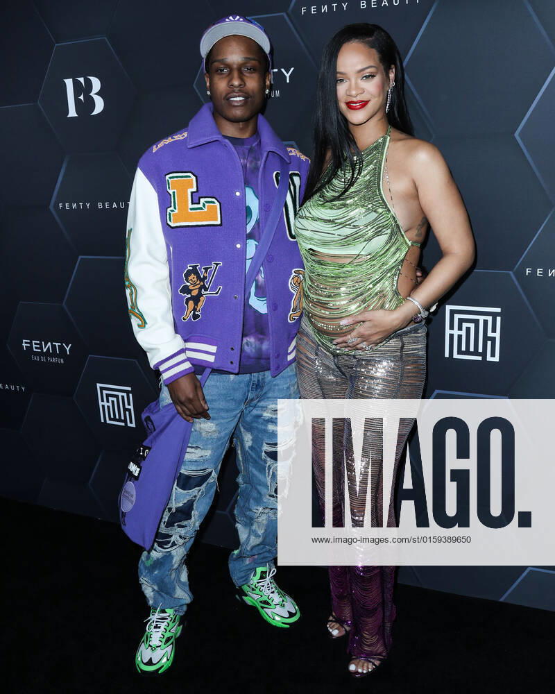 (FILE) Rihanna Gives Birth To First Baby with A$AP Rocky (FILE) Rihanna Gives Birth To First Baby with A$AP Rocky. Rihanna and A$AP Rocky officially welcomed their first child together on May 13, multiple outlets have confirmed. The singer has reportedly given birth to a baby boy in Los Angeles. HOLLYWOOD, LOS ANGELES, CALIFORNIA, USA - FEBRUARY 11: American rapper A$AP Rocky (ASAP Rocky, Rakim Athelaston Mayers) and pregnant girlfriend Barbadian singer Rihanna (Robyn Rihanna Fenty NH) wearing The Attico arrive at the Fenty Beauty And Fenty Skin Celebration Hosted By Rihanna held at Goya Studios on February 11, 2022 in Hollywood, Los Angeles, California, United States. Goya Studios, Hollywood, Los Angeles, California California United Stat