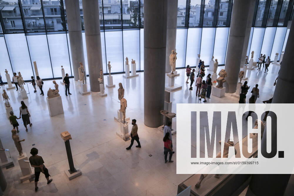 Tourists and locals visit the Acropolis Museum in Athens during International Museum Day Tourists and locals visit the Acropolis Museum in Athens and enjoy free entrance as part of the celebrations on International Museum Day. Athens Greece