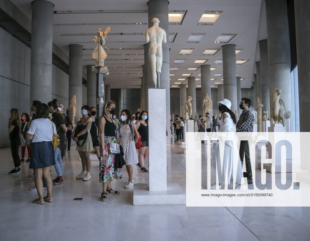 Tourists and locals visit the Acropolis Museum in Athens during International Museum Day Tourists and locals visit the Acropolis Museum in Athens and enjoy free entrance as part of the celebrations on International Museum Day. Athens Greece
