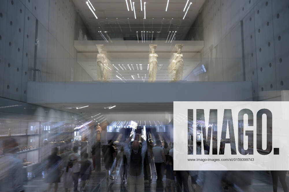 Tourists and locals visit the Acropolis Museum in Athens during International Museum Day Tourists and locals visit the Acropolis Museum in Athens and enjoy free entrance as part of the celebrations on International Museum Day. Athens Greece