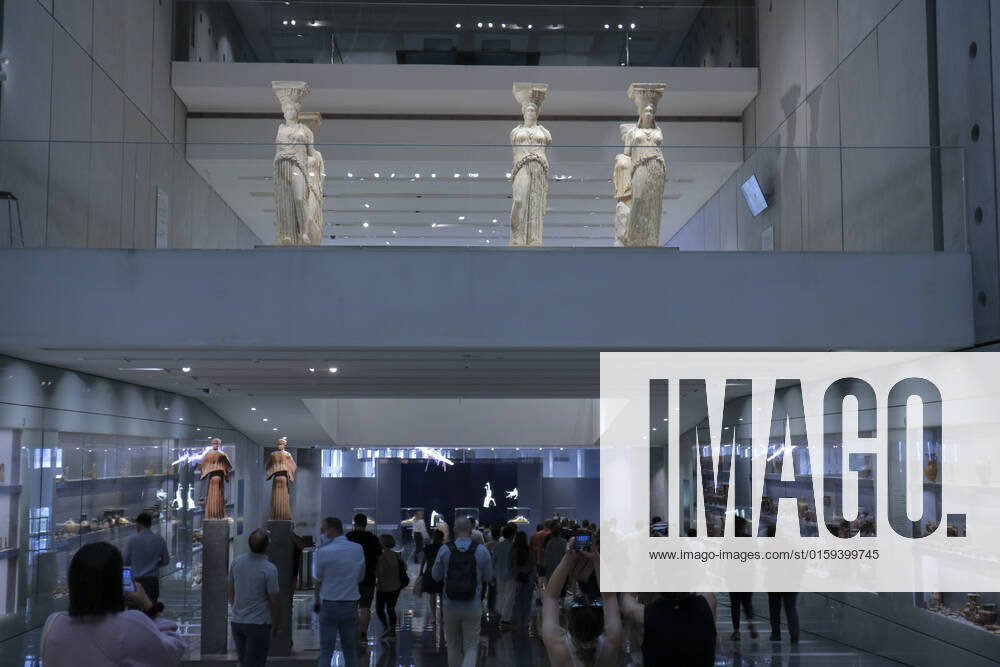 Tourists and locals visit the Acropolis Museum in Athens during International Museum Day Tourists and locals visit the Acropolis Museum in Athens and enjoy free entrance as part of the celebrations on International Museum Day. Athens Greece