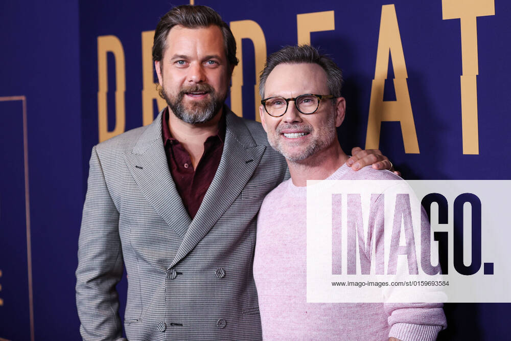 NBCUniversal s FYC Event For Dr. Death Canadian-American actor Joshua Jackson and American actor Christian Slater arrive at NBCUniversal s FYC Event For Dr. Death held at the NBCU FYC House on May 22, 2022 in Hollywood, Los Angeles, California, United States. NBCU FYC House, Hollywood, Los Angeles, California California United States