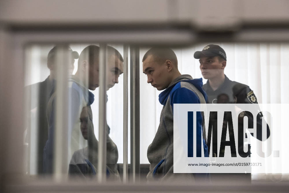 Russian Soldier Vadim Shishimarin Was Sentenced To Life In Prison By A Ukrainian Court Russian soldier Vadim Shishimarin, 21, stands inside a cage after he was sentenced to life in prison by a Ukrainian court for killing an unarmed civilian in the first war crimes trial arising from Russia s Feb. 24 invasion, in Kyiv, Ukraine May 23, 2022 Kyiv Ukraine