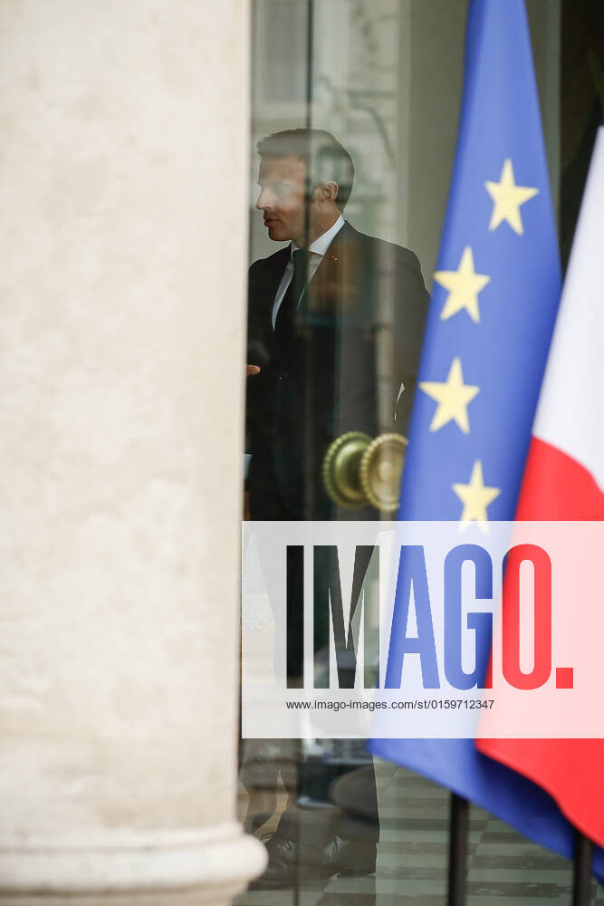 Emmanuel Macron, President de la Republique NEWS : Premier Conseil des Ministres - 23 05 2022 AurelienMorissard Panoramic