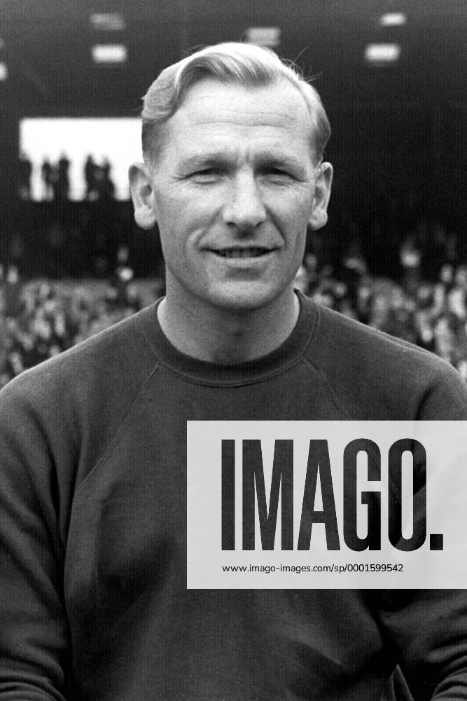 Torwart Bert Trautmann (Manchester City) - Fußball Herren English First Division 1959 1960, 1. Englische Liga, Manchester City, Vneg, Vsw Porträt Manchester