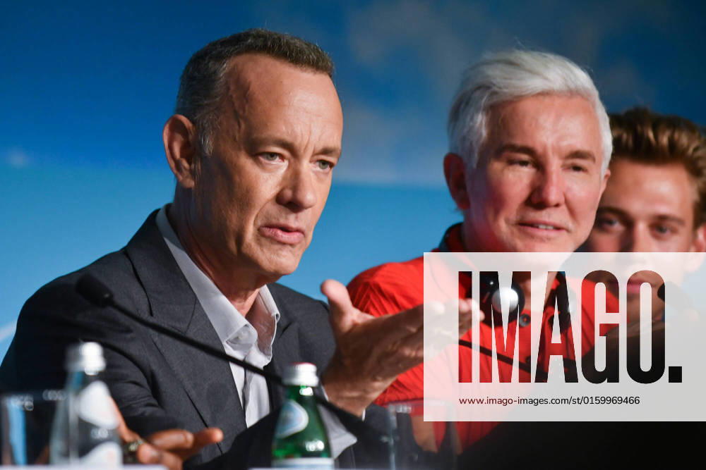 75eme Festival International du Film de Cannes. Conference de presse pour le film Elvis . 75th International Cannes Film Festival. Press confrence for Elvis movie 280826 2022-05-26 Cannes France Hanks, Tom; Luhrmann, Baz