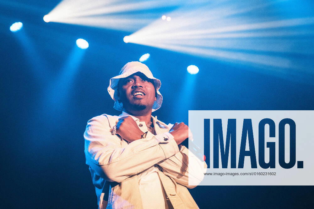 Nas performs live in Copenhagen, Denmark Copenhagen Denmark. 29th, May 2022. The American rapper and lyricist Nas performs a live concert at VEGA in Copenhagen. Copenhagen Denmark