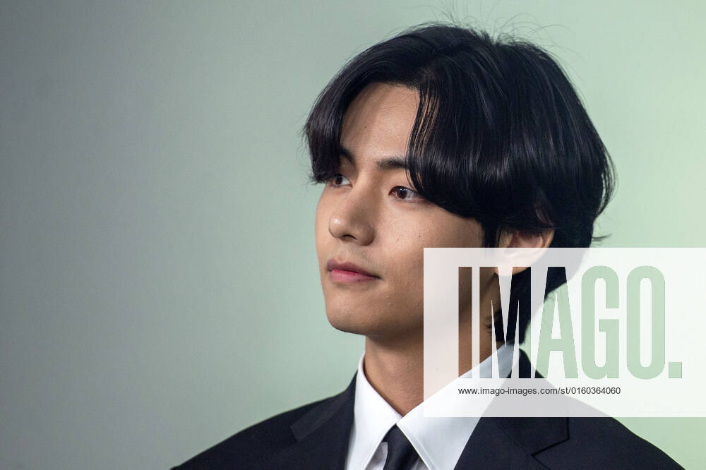 Kim Tae-hyung, a member of the Korean Pop band BTS, looks on during the daily press briefing at the White House in Washington, DC on Tuesday, May 31, 2022. Afterwards, BTS met with President Joe Biden in the Oval Office to discuss Anti-Asian discrimination and Asian inclusion and representation. WAP20220531207 BONNIExCASH