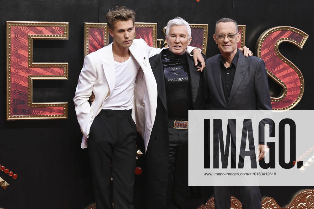 Austin Butler, Baz Luhrmann and Tom Hanks at the premiere of the motion picture Elvis at BFI Southbank London, 31 05 2022 Foto:xS.xFuturexImage