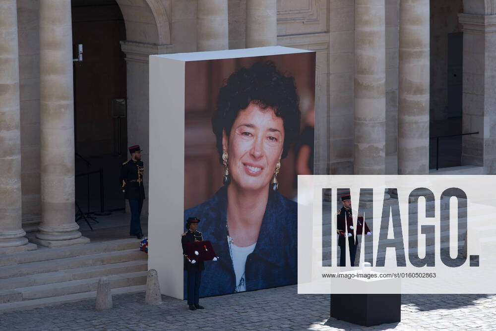 KW22 National Tribute To Francoise Rudetzki At The Hotel Des Invalides National tribute to Francoise Rudetzki, founder of SOS Attentats, at the Hotel des Invalides, Paris, on 1 June 2022. Paris ILE-DE-FRANCE France