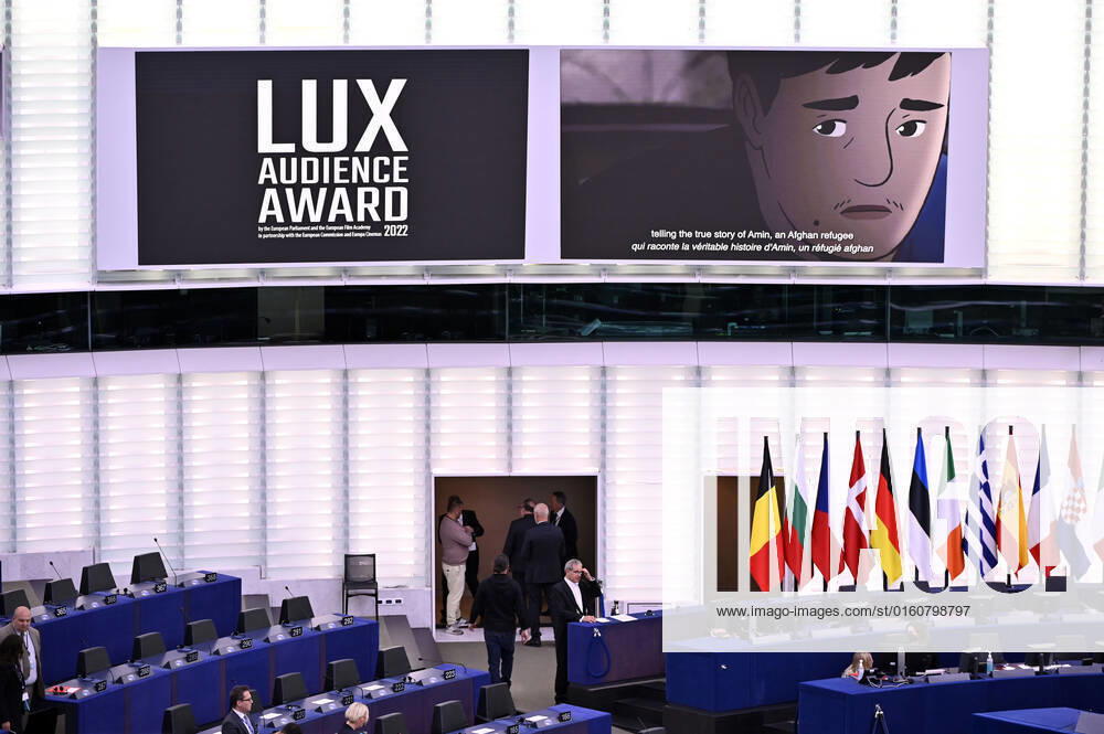Presentation of the Lux Audience Award 2022 in the Plenary Hall of the European Parliament Strasbourg, 08 06 2022 Foto:xD.xAnoraganingrumx xFuturexImage