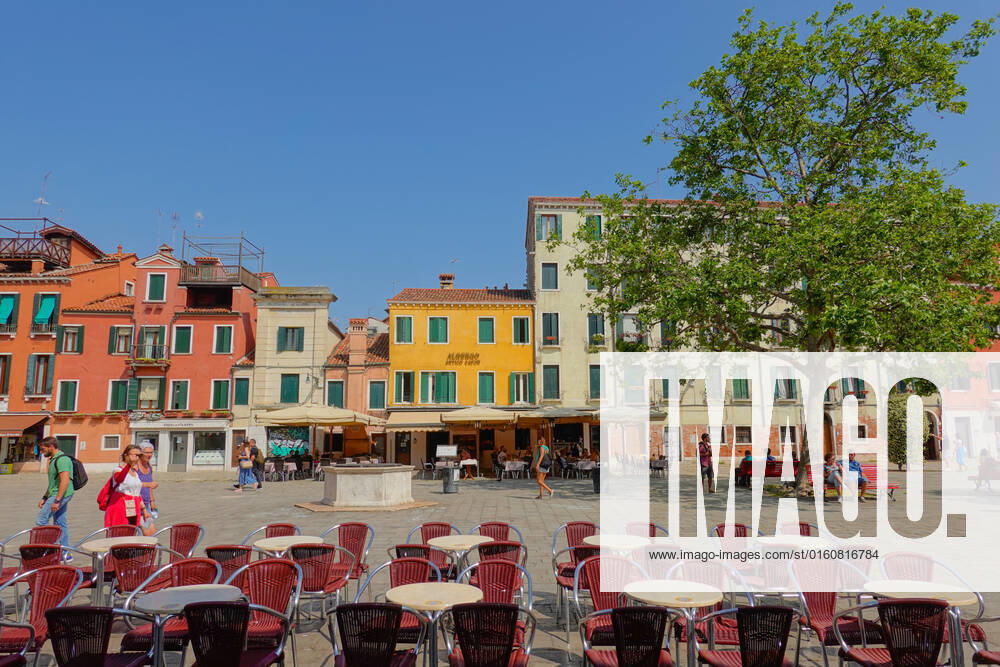 Venice, Campo Santa Margherita, Caffe Rosso Venice, Campo Santa Margherita, Caffe Rosso